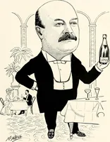 An illustration from A gallery of pen sketches in black and white of "Cincinnatians as we see 'em" (1905)