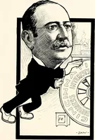 An illustration from A gallery of pen sketches in black and white of "Cincinnatians as we see 'em" (1905)