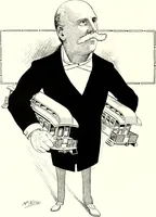 An illustration from A gallery of pen sketches in black and white of "Cincinnatians as we see 'em" (1905)