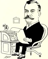 An illustration from A gallery of pen sketches in black and white of "Cincinnatians as we see 'em" (1905)