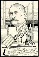 Picture 445 of 480 from A gallery of pen sketches in black and white of "Cincinnatians as we see 'em" (1905), leaf 454