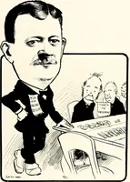 An illustration from A gallery of pen sketches in black and white of "Cincinnatians as we see 'em" (1905)
