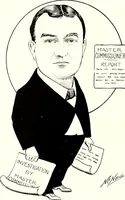 An illustration from A gallery of pen sketches in black and white of "Cincinnatians as we see 'em" (1905)