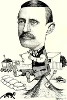 An illustration from A gallery of pen sketches in black and white of "Cincinnatians as we see 'em" (1905)