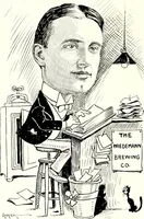 Picture 480 of 480 from A gallery of pen sketches in black and white of "Cincinnatians as we see 'em" (1905), leaf 489