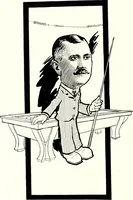 An illustration from A gallery of pen sketches in black and white of "Cincinnatians as we see 'em" (1905)