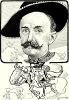 An illustration from A gallery of pen sketches in black and white of "Cincinnatians as we see 'em" (1905)
