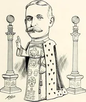 An illustration from A gallery of pen sketches in black and white of "Cincinnatians as we see 'em" (1905)