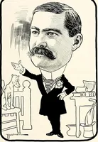 An illustration from A gallery of pen sketches in black and white of "Cincinnatians as we see 'em" (1905)