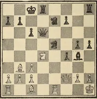An illustration from The game of chess (1895)