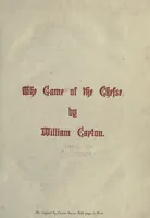 An illustration from The game of the chesse (1855)