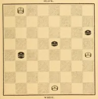 Picture 2 of 11 from The game of draughts. Selected problems, embracing critical positions from games by the best players of Great Britain and America (1881), leaf 103