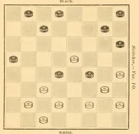 Picture 10 of 11 from The game of draughts. Selected problems, embracing critical positions from games by the best players of Great Britain and America (1881), leaf 312