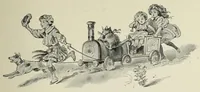 An illustration from The games book for boys and girls : a volume of old and new pastimes, with original illustrations (1897)