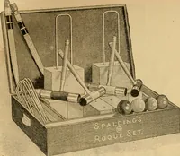 Picture 12 of 26 from The games of lawn hockey, tether ball, squash ball, golf-croquet (1900), leaf 40