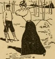 Picture 18 of 26 from The games of lawn hockey, tether ball, squash ball, golf-croquet (1900), leaf 46