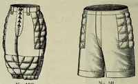 An illustration from The games of lawn hockey : tether ball, golf-croquet, hand tennis, volley ball, hand polo, wicket polo, laws of badminton, drawing room hockey, garden hockey (1903)
