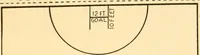 An illustration from The games of lawn hockey, tether ball, golf-croquet, hand tennis, volley ball, hand polo, wicket polo, laws of badminton, drawing room hockey, garden hockey (1903)