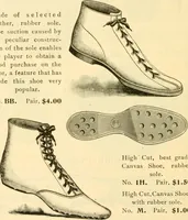An illustration from The games of lawn hockey, tether ball, golf-croquet, hand tennis, volley ball, hand polo, wicket polo, laws of badminton, drawing room hockey, garden hockey (1903)