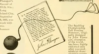 Picture 32 of 53 from The games of lawn hockey, tether ball, golf-croquet, hand tennis, volley ball, hand polo, wicket polo, laws of badminton, drawing room hockey, garden hockey (1903), leaf 78