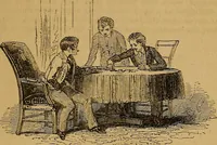 An illustration from Games of skill, and conjuring: including draughts, dominoes, chess, morrice (1865)