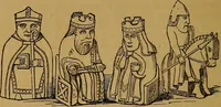 An illustration from Games of skill, and conjuring: including draughts, dominoes, chess, morrice (1865)
