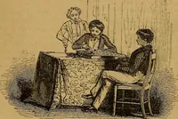 An illustration from Games of skill, and conjuring: including draughts, dominoes, chess, morrice (1865)
