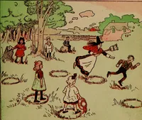 An illustration from Games, pastimes and amusements, for boys and girls; (1906)