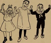 An illustration from Games, pastimes and amusements, for boys and girls; (1906)