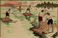 An illustration from Games, pastimes and amusements, for boys and girls; (1906)