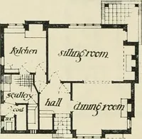 An illustration from Garden city houses and domestic interior details (1913)