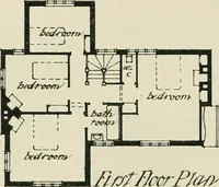 An illustration from Garden city houses and domestic interior details (1913)