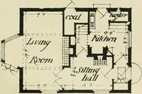 An illustration from Garden city houses and domestic interior details (1913)