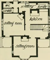 An illustration from Garden city houses and domestic interior details (1913)
