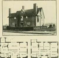 An illustration from Garden city houses and domestic interior details (1913)