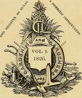 Picture 1 of 91 from The gardener's magazine and register of rural & domestic improvement (1826), leaf 3