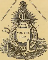 Picture 1 of 121 from The gardener's magazine and register of rural & domestic improvement (1826), leaf 6