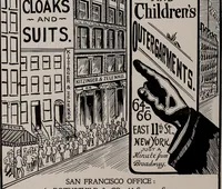 Picture 23 of 38 from The garment buyer's ad. book; (1904), leaf 135