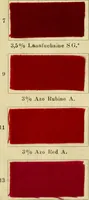 An illustration from Garment dyeing. Cassella Color Company (American branch of Leopold Cassella & Co.) (1910)