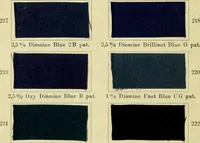 An illustration from Garment dyeing. Cassella Color Company (American branch of Leopold Cassella & Co.) (1910)