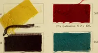 An illustration from Garment dyeing. Cassella Color Company (American branch of Leopold Cassella & Co.) (1910)