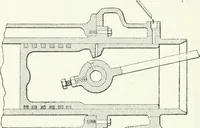 An illustration from Gas-engines and producer-gas plants; a practice treatise setting forth the principles of gas-engines and producer design, the selection and installation of an engine, conditions of perfect operation, producer-gas engines and their possibilities, the care of gas-engines and producer-gas plants, with a chapter on volatile hydrocarbon and oil engines (1905)