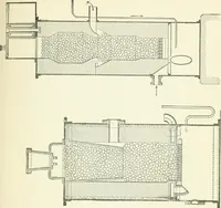 An illustration from Gas-engines and producer-gas plants; a practice treatise setting forth the principles of gas-engines and producer design, the selection and installation of an engine, conditions of perfect operation, producer-gas engines and their possibilities, the care of gas-engines and producer-gas plants, with a chapter on volatile hydrocarbon and oil engines (1905)