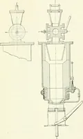An illustration from Gas-engines and producer-gas plants; a practice treatise setting forth the principles of gas-engines and producer design, the selection and installation of an engine, conditions of perfect operation, producer-gas engines and their possibilities, the care of gas-engines and producer-gas plants, with a chapter on volatile hydrocarbon and oil engines (1905)