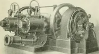 An illustration from Gas-engines and producer-gas plants; a practice treatise setting forth the principles of gas-engines and producer design, the selection and installation of an engine, conditions of perfect operation, producer-gas engines and their possibilities, the care of gas-engines and producer-gas plants, with a chapter on volatile hydrocarbon and oil engines (1905)