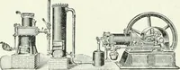 An illustration from Gas-engines and producer-gas plants; a practice treatise setting forth the principles of gas-engines and producer design, the selection and installation of an engine, conditions of perfect operation, producer-gas engines and their possibilities, the care of gas-engines and producer-gas plants, with a chapter on volatile hydrocarbon and oil engines (1905)