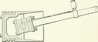 An illustration from Gas-engines and producer-gas plants; a practice treatise setting forth the principles of gas-engines and producer design, the selection and installation of an engine, conditions of perfect operation, producer-gas engines and their possibilities, the care of gas-engines and producer-gas plants, with a chapter on volatile hydrocarbon and oil engines (1905)