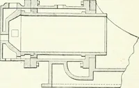 An illustration from Gas-engines and producer-gas plants; a practice treatise setting forth the principles of gas-engines and producer design, the selection and installation of an engine, conditions of perfect operation, producer-gas engines and their possibilities, the care of gas-engines and producer-gas plants, with a chapter on volatile hydrocarbon and oil engines (1905)