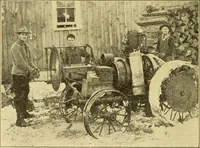 An illustration from The gasoline engine on the farm; a practical, comprehensive treatise on the construction, repair, management and use of this great farm power as applied to all farm machinery and farmer's work indoors and out .. (1913)
