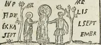 Picture 48 of 55 from Gasparis Aloysii Oderici ... Dissertationes et adnotationes in aliquot ineditas veterum inscriptiones et numismata accedunt inscriptiones et monumenta quae extant in bibliotheca monachorum camaldulensium S. Gregorii in Monte Coelio explicationibvs illvstrata (1765), leaf 368